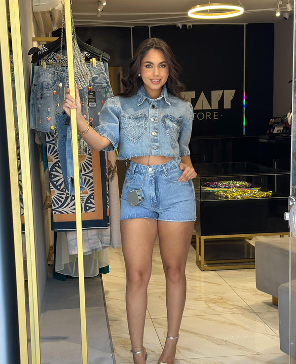 Conjunto Jeans Love - Entrega Express
