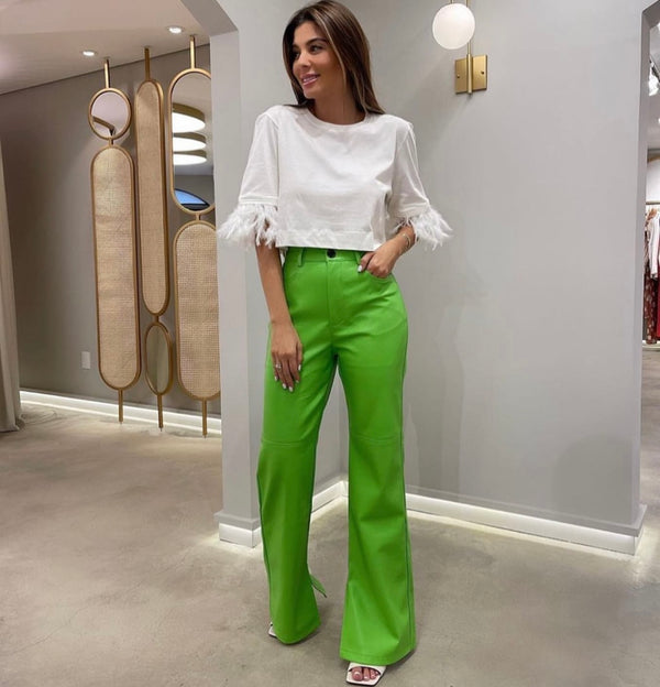 Calça Couro Tina - Entrega Express